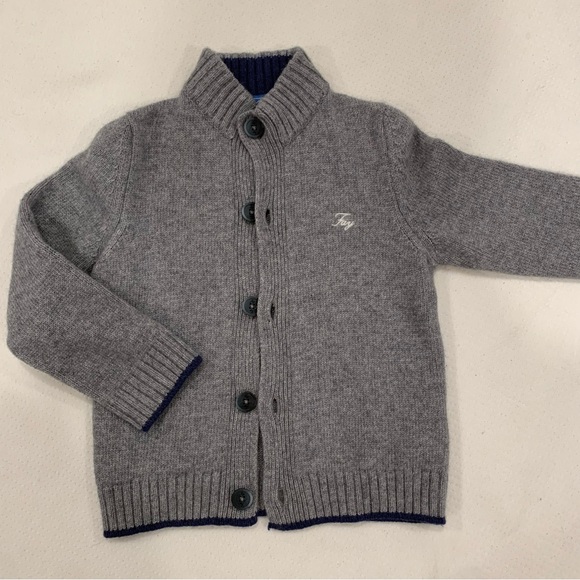 Fay Kids Boys Cardigan Sweater - Picture 3 of 7